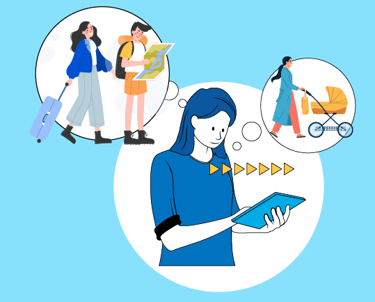 各種制度を示すイラスト